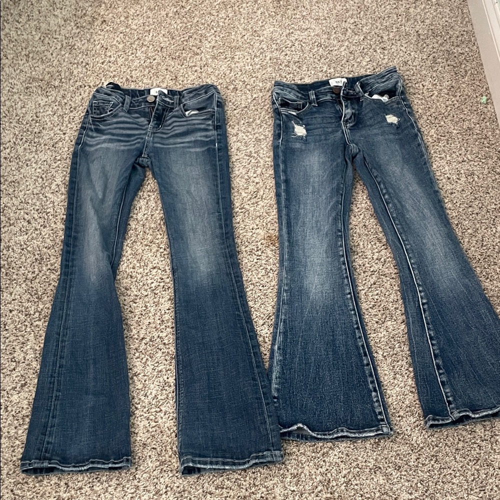 Buckle Kids Blue Flare Jeans